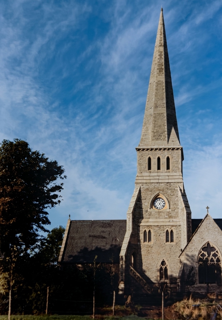 Holy Trinity Church, Prestolee — photograph from the 1980s