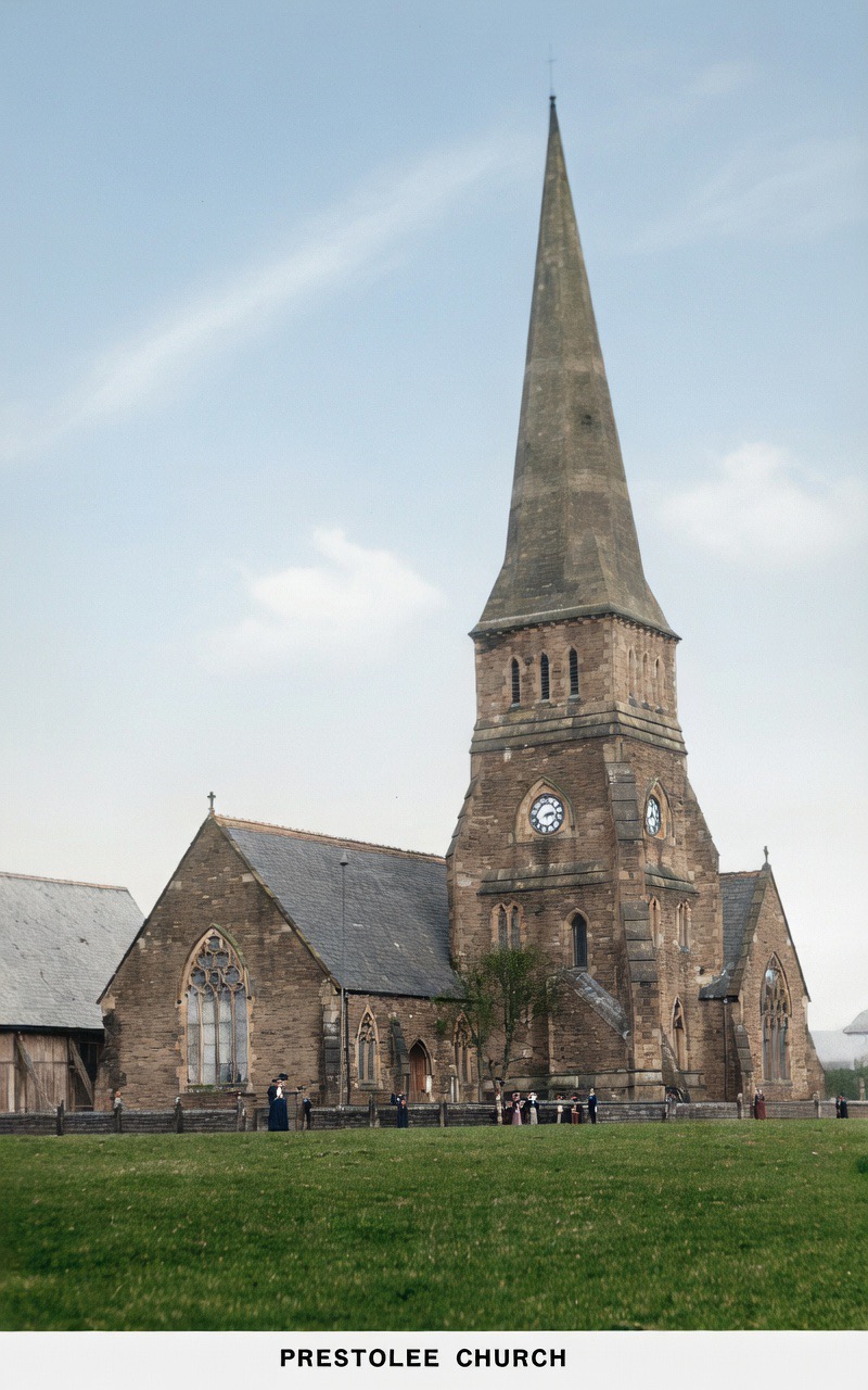 Holy Trinity Church, Prestolee — another historic photograph